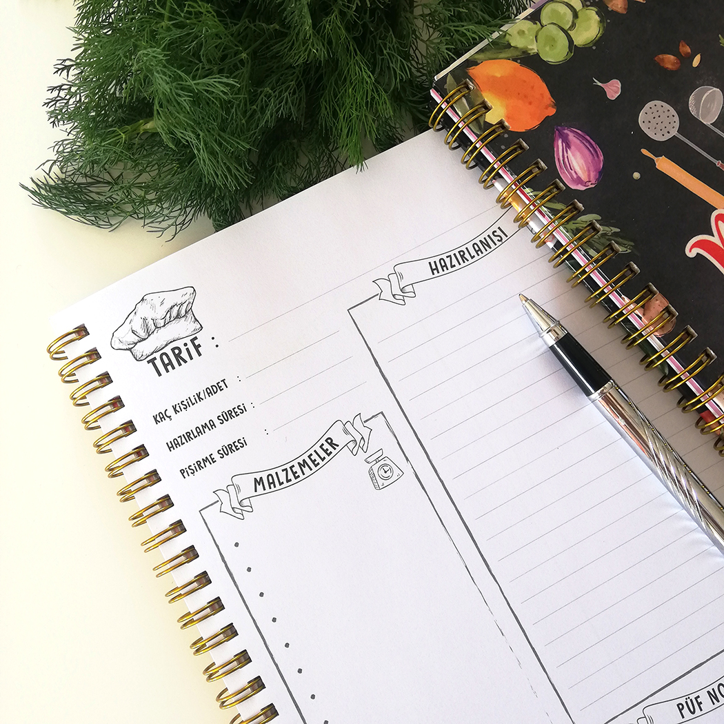 KİŞİYE ÖZEL DEFTER TARİF DEFTERİ SEVGİLİLER GÜNÜ DEFTERİ ROMANTİK DEFTER PLANLAYICI PLANNER BOOK TASARIM HEDİYE 